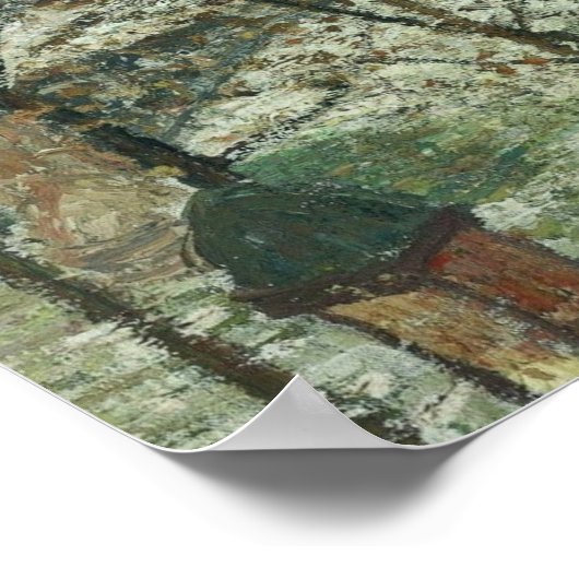 Pissarro - Quai Malaquais en het instituut 1903 Poster (Hoek)