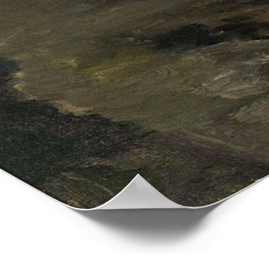 Pissarro - Road Winter 1862 Poster (Hoek)