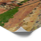 Pissarro - Route de Versailles Rocquencourt Poster (Hoek)