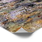 Pissarro - sneeuw op Montfoucault Poster (Hoek)