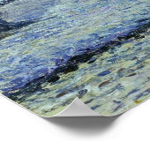 Pissarro - sneeuwscène bij Eragny ( bazincourt ) Poster (Hoek)