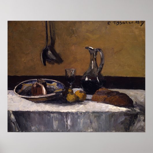 Pissarro - Still Life Poster (Voorkant)