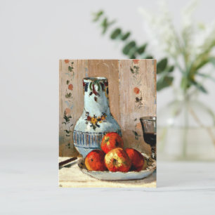 Pissarro - Stilleven met appels en Pitcher Briefkaart