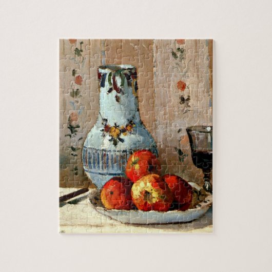 Pissarro - Stilleven met appels en Pitcher Legpuzzel (Verticaal)