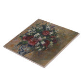 Pissarro Stilleven met pony's en mak-sinaasappel Tegeltje (Zijkant)