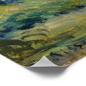 Pissarro - Strollen nabij de waterpas 1877 Poster (Hoek)