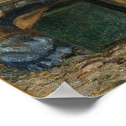 Pissarro - The Pork Butcher 1883 Poster (Hoek)