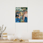 Pissarro - The Poultry Market Pontoise 1892 Poster (Keuken)