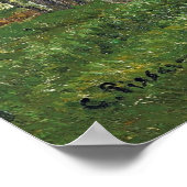 Pissarro - Thicket te Moret 1902 Poster (Hoek)