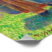 Pissarro - Two Women In A Garden 1888 Poster (Hoek)