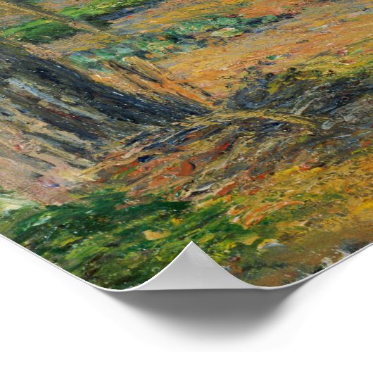 Pissarro - Vegetable Garden Poster (Hoek)