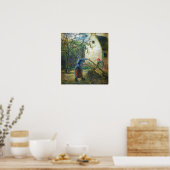 Pissarro - Vrouw die de hand-kart 1880 leegmaakt Poster (Keuken)