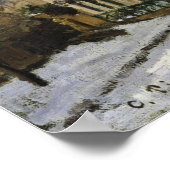 Pissarro - weg naar Versailles bij Louveciennes 18 Poster (Hoek)