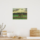Pissarro - Weiden bij Eragny Appelboom 1894 Poster (Keuken)