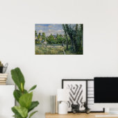 Pissarro - Zonlicht op de weg Poster (Thuiskantoor)