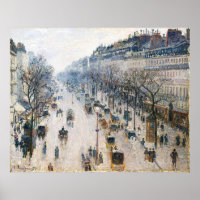 Pissarro's De Boulevard Montmartre