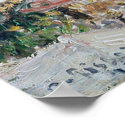 Pissarro's Grocery Street Poster (Hoek)