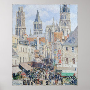 Pissarro's Grocery Street Poster