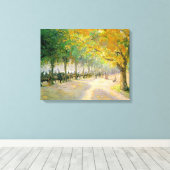 Pissarro's 'Hyde Park' Canvas Afdruk (Insitu (Houten vloer))
