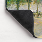 Pissarro's "Hyde Park" - Mousepad Muismat (Hoek)