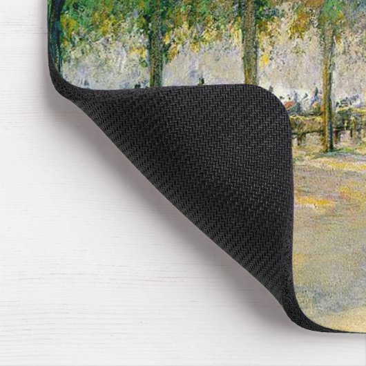 Pissarro's "Hyde Park" - Mousepad Muismat (Hoek)