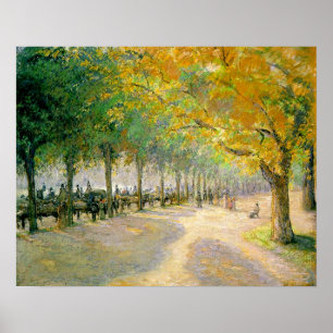 Pissarro's "Hyde Park" - Poster