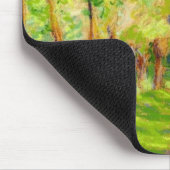 Pissarro's "Landschap in St Charles" - Mousepad Muismat (Hoek)