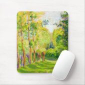Pissarro's "Landschap in St Charles" - Mousepad Muismat (Met muis)