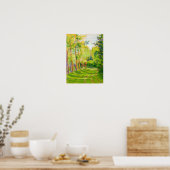 Pissarro's "Landschap in St Charles" - Poster (Keuken)