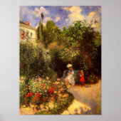 Pissarro's "The Garden at Pontoise" - Poster (Voorkant)