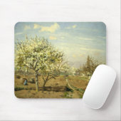 Pissarro's "The Orchard" - Mousepad Muismat (Met muis)