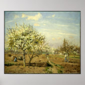 Pissarro's "The Orchard" - Poster (Voorkant)