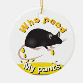 Pissboy Keramisch Ornament (Voorkant)