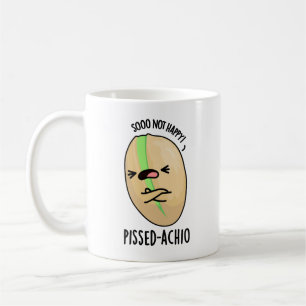 Pissed-achio Grappige Pistache Pun Koffiemok