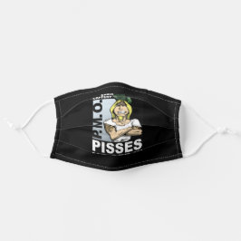 Pisses me off Cloth Face Mask (Chris Caffery) Stoffen Mondkapje