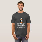 Pissige Pinguïn T-shirt (Voorkant volledig)