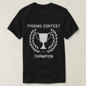 Pisson Contest Champion T-shirt (Design voorkant)