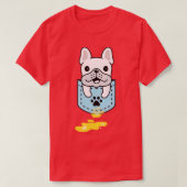 PISSY POCKET PUP T-SHIRT (Design voorkant)