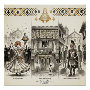 Pista — Sinulog · Pahiyas · Moriones Perfect Poster
