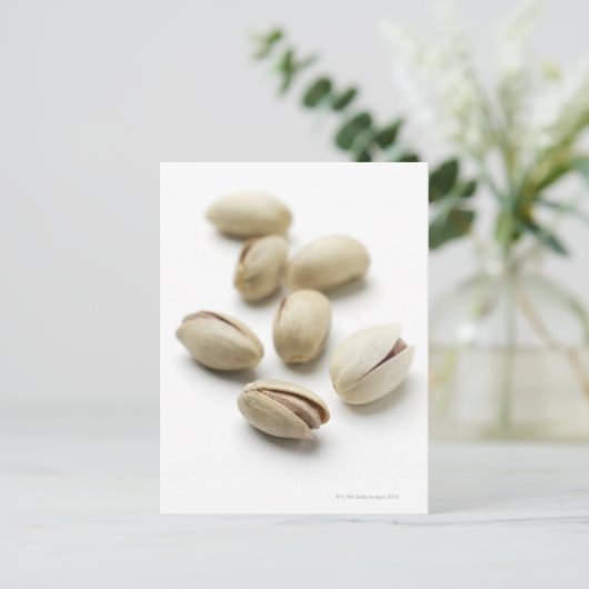 Pistachanoten. Briefkaart (Staand voorkant)