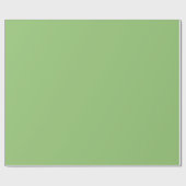 Pistache effen kleur cadeaupapier (Vlak)