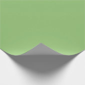 Pistache effen kleur cadeaupapier (Hoek)