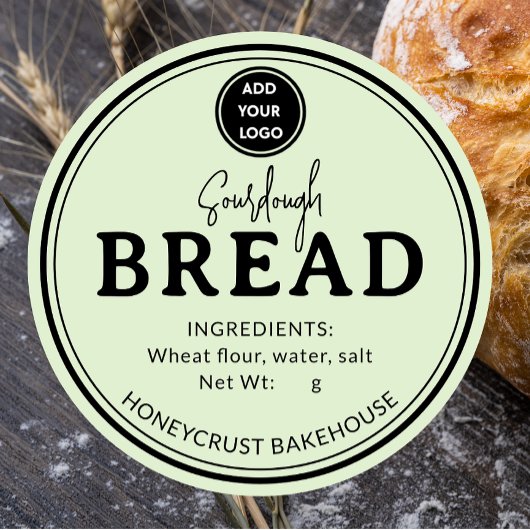 Pistache Groen Bakkerij Sourdough Brood Sticker