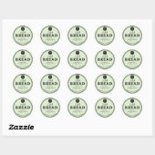 Pistache Groen Bakkerij Sourdough Brood Sticker (Vel)