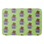 Pistache Groene Chocolade Bars Badmat (Voorkant)