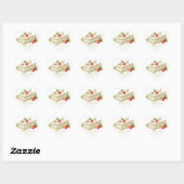 Pistache Ice Cream Sandwich Day Waterverf Hart Sticker (Vel)