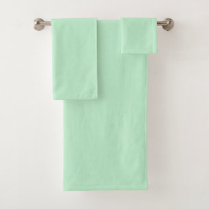 Pistache Ice Cream Solid Color Pastel Bad Handdoek