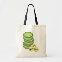 Pistache macarons tote bag