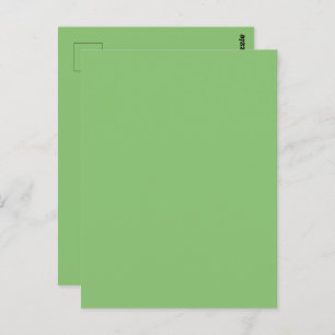 Pistache Nut Groen Effen Kleur Briefkaart