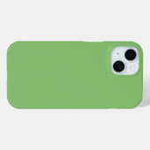 Pistache Nut Groen Effen Kleur Case-Mate iPhone Case (Achterkant (horizontaal))
